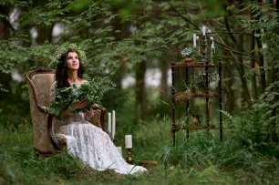 Утро невесты в лесу - волшебная свадьба Стаса и Олеси